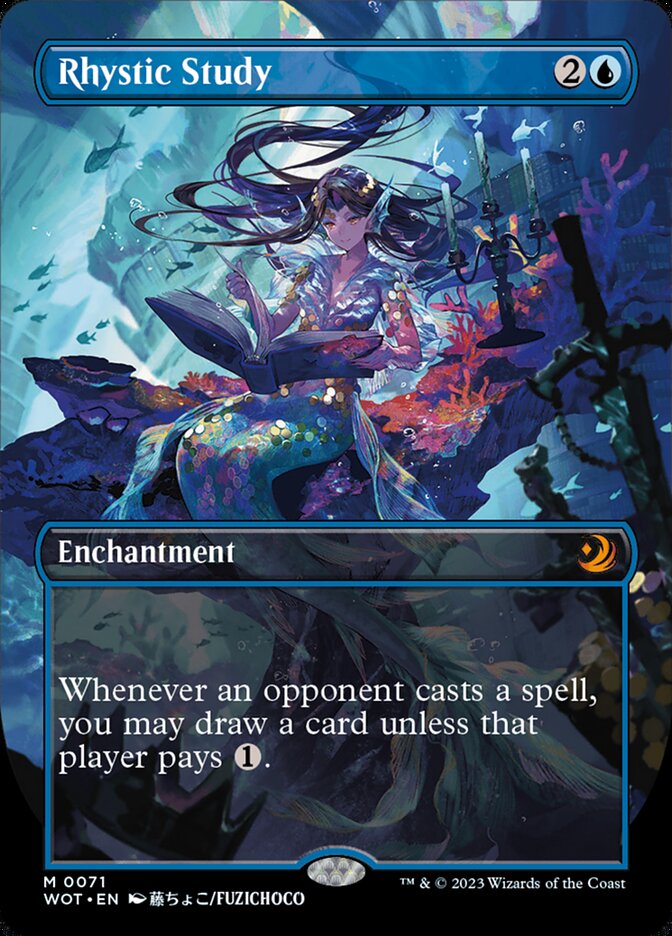 Rhystic Study · Wilds of Eldraine: Enchanting Tales (WOT) #71