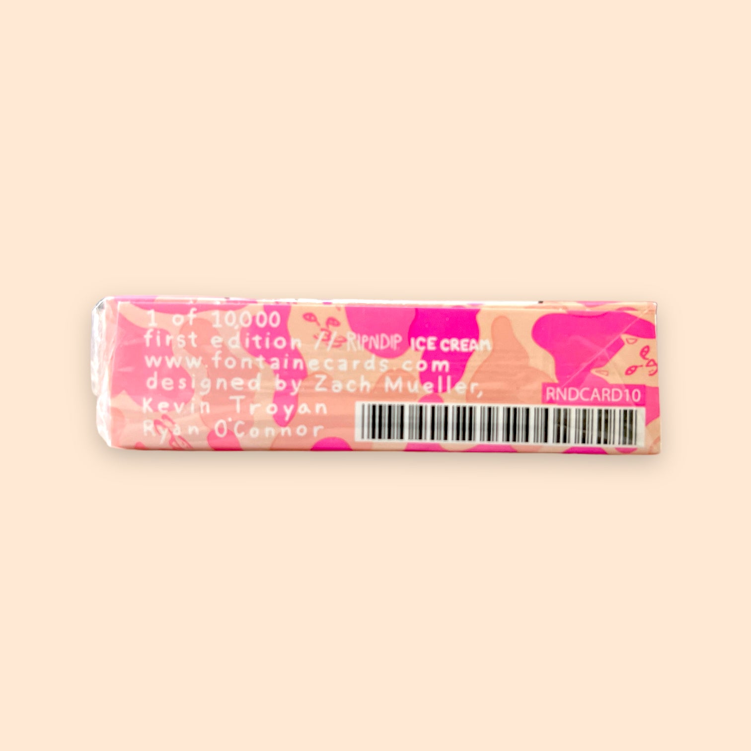 Ripndip x Fontaine v2 Ice Cream Pink playing cards – Cardvo