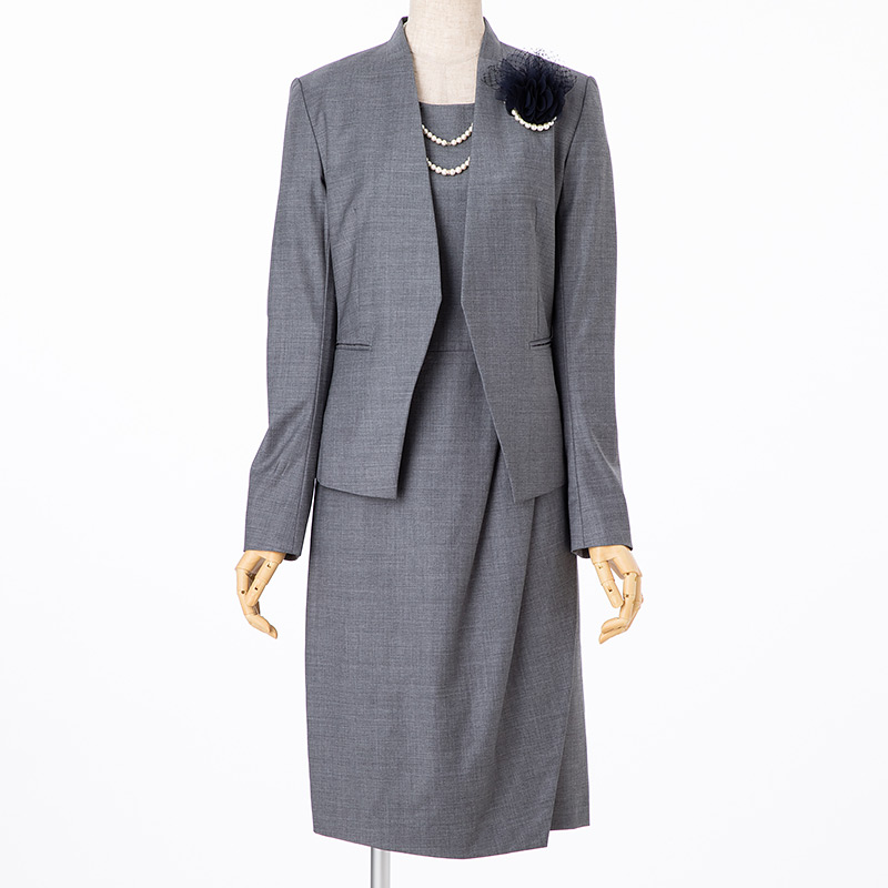 Theory Luxe 【プレミアムスーツ2点SET】セオリーリュクス グレー系