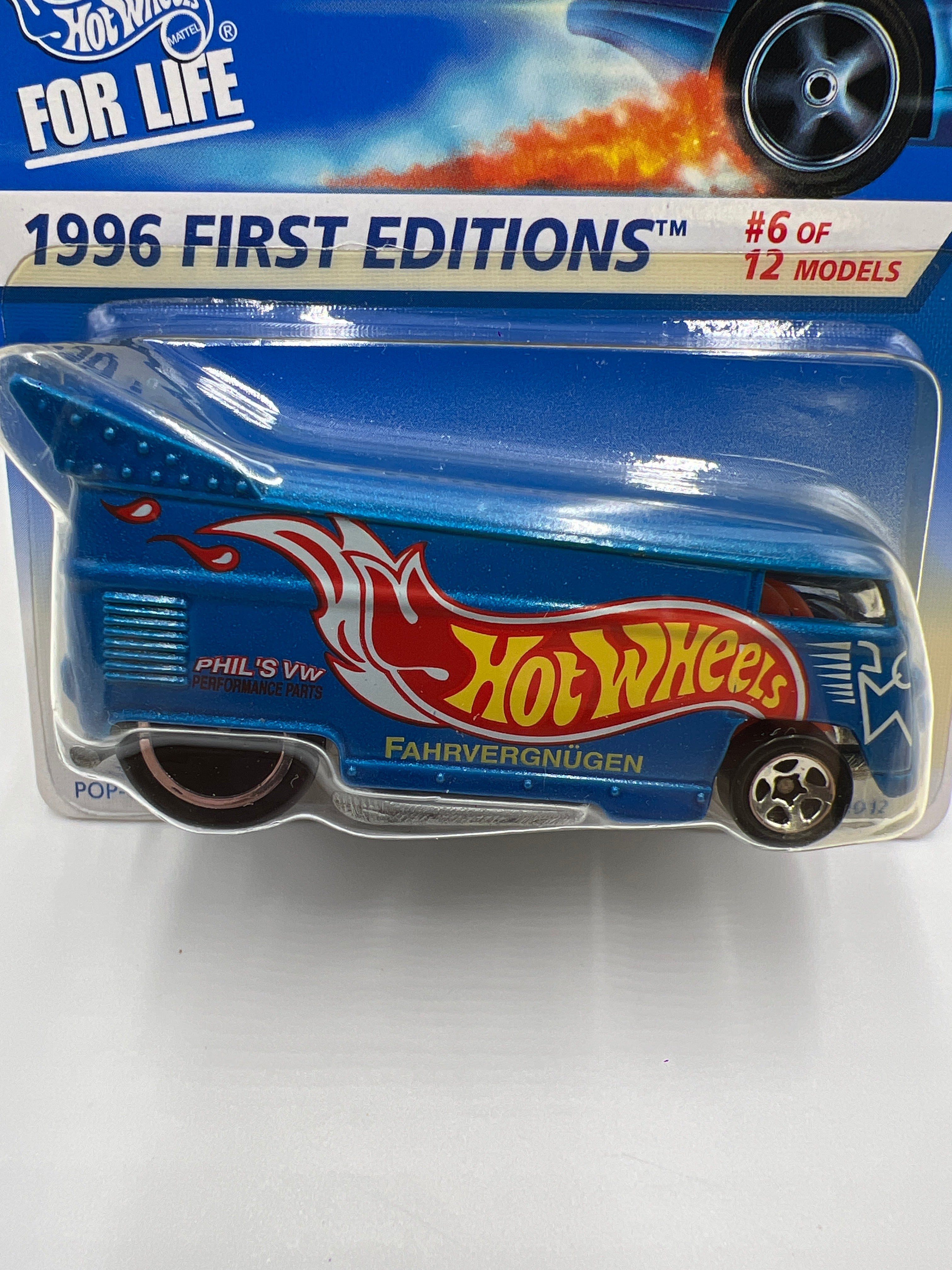 1998 Hot Wheels 30th Anniversary #6 1996 First Editions VW Bus