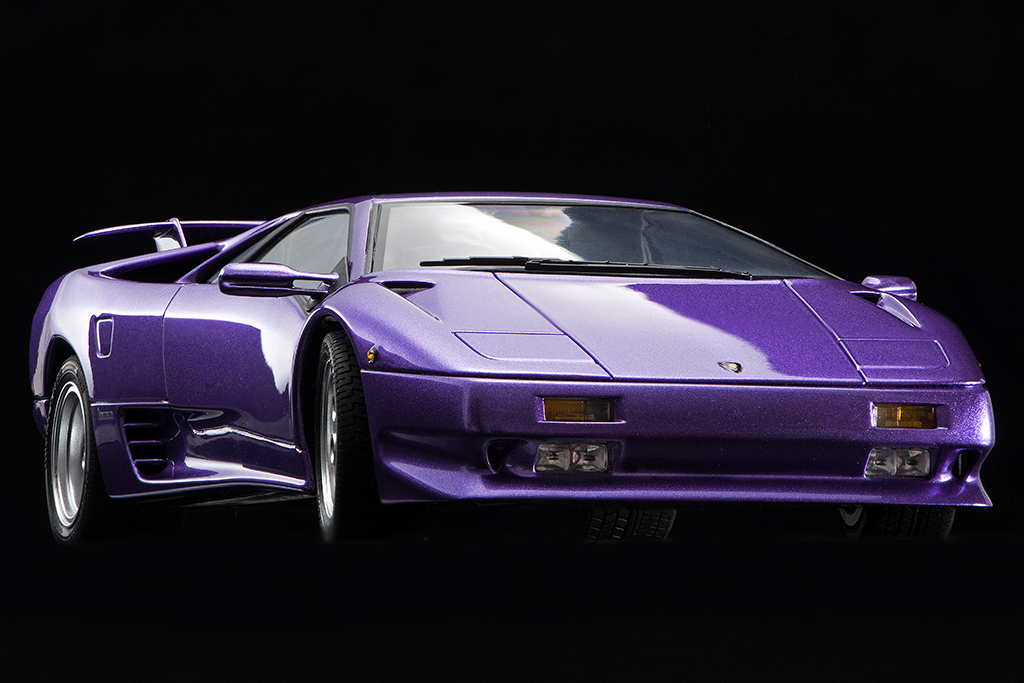 妖しい輝きのパープルは限定車SE30専用色！フジミ製プラモ