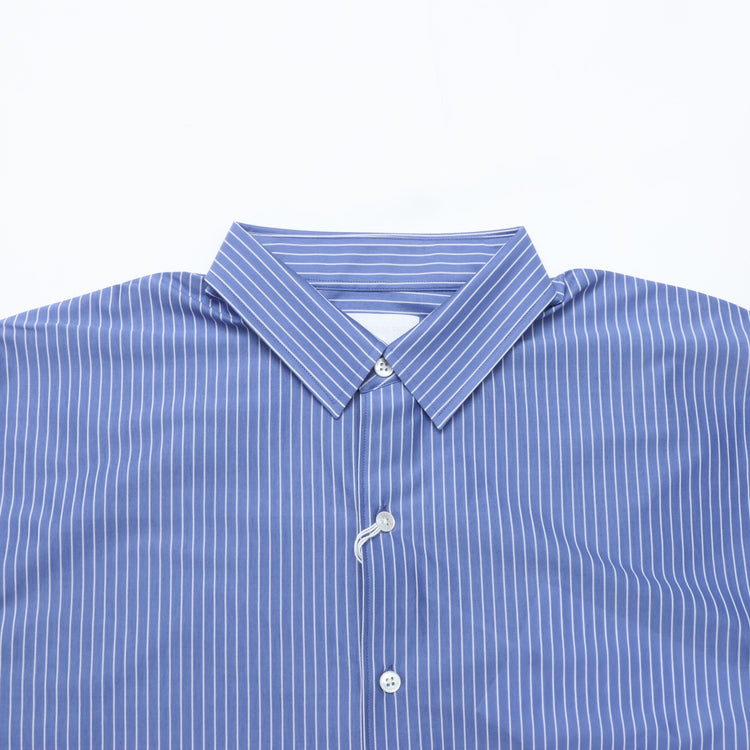 KANEMASA PHIL / 46G Atmosphere Stripe L/S Shirt PS BLUE – CASDAY