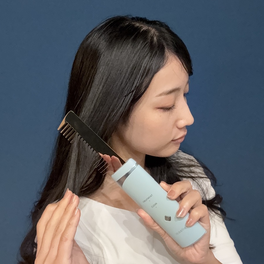 icoelle イコエル超音波リペアコーム ヘアケア 超音波 トリートメント
