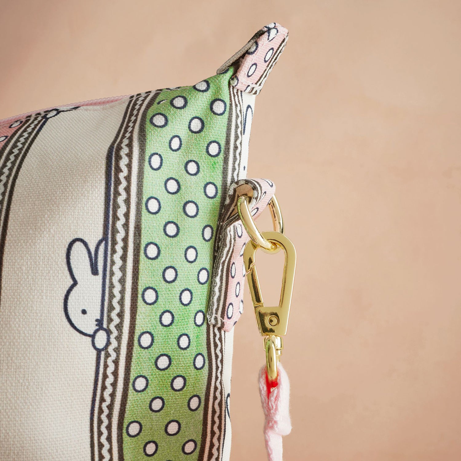 ミッフィー オーバーナイトバッグ Miffy Drawn Stripe | Cath Kidston