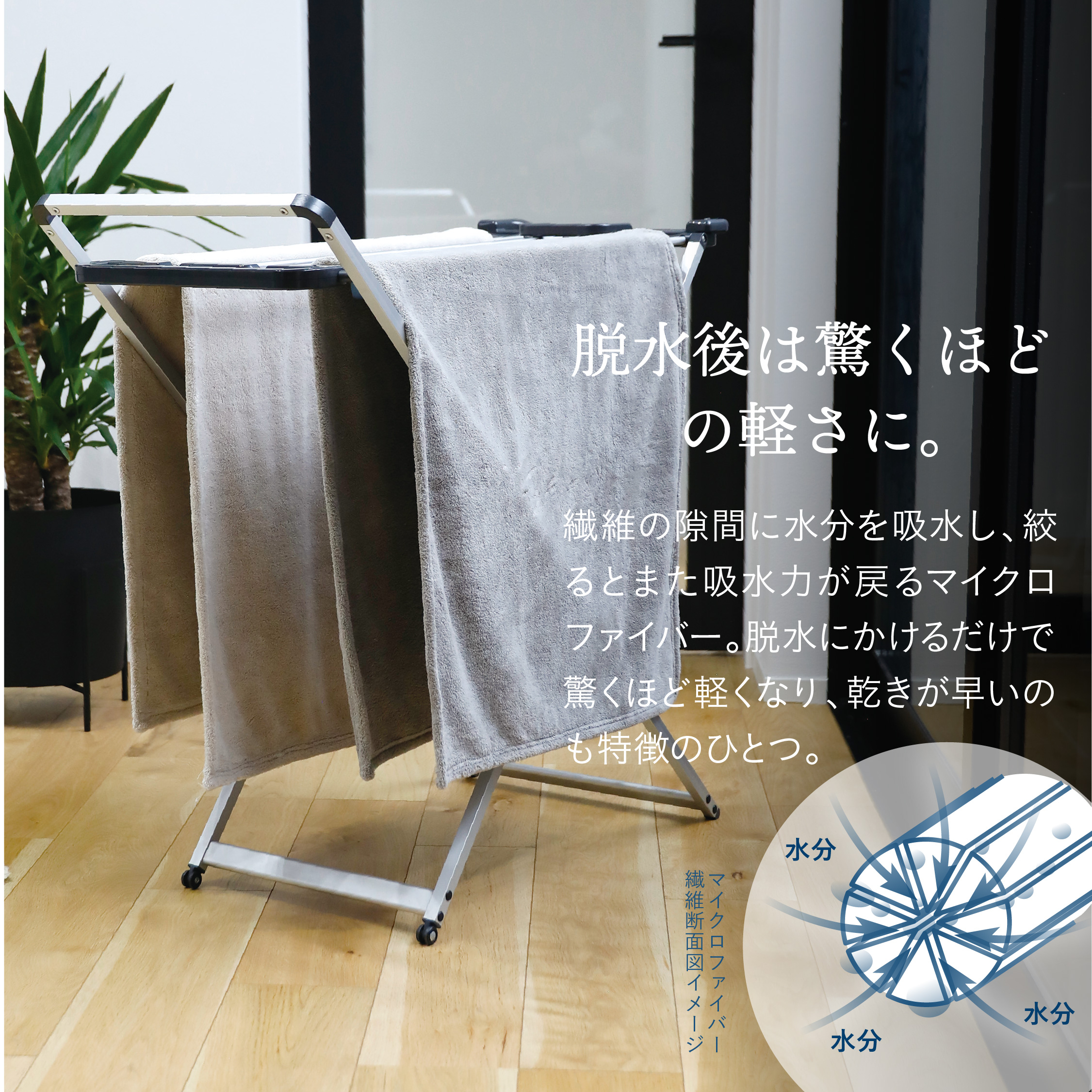 カラリデイプレミアム ヘアドライタオル – 株式会社シービージャパン