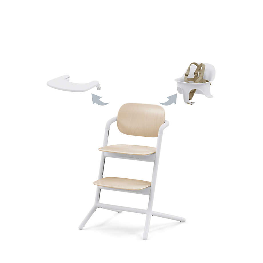 CYBEX Lemo 2 Sand White 3-in-1 Baby High Chair Set + Reviews