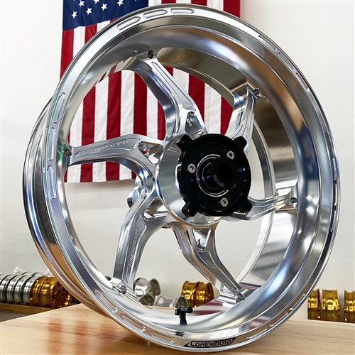 Core Moto Apex-6 Lightest forged motorcycle wheels for Kawasaki