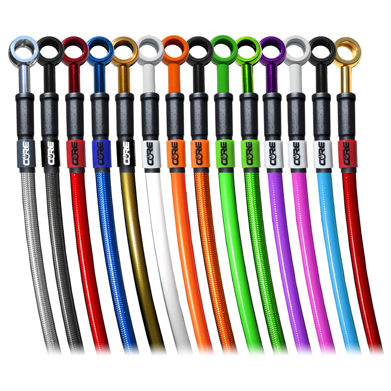 CORE MOTO | STREET | KAWASAKI ZX6R 2009-2012 | FRONT BRAKE LINE