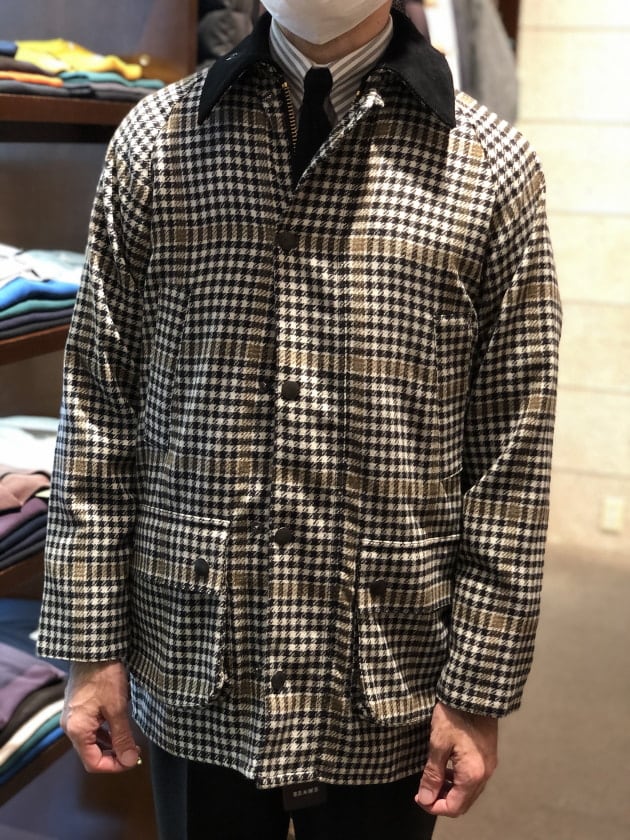 Barbour ＞ BEAMS F 別注モデル① SHIBUYAも気になるチェック編