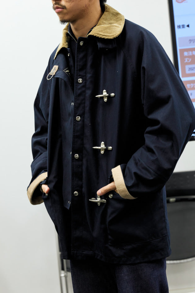 先見せエーダブ〜〈MICHAEL CLASSIC APPAREL〉ファイヤーマンコート