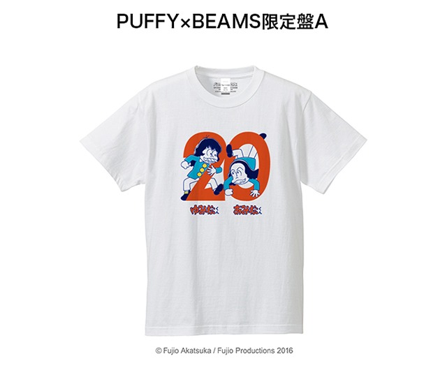 PUFFY×BEAMS限定盤にて、赤塚不二夫ワールドとコラボレーション｜BEAMS