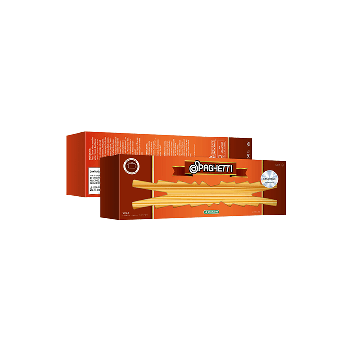 LE SSERAFIM | LE SSERAFIM 1st Single Album 'SPAGHETTI' CHEEKY NEON