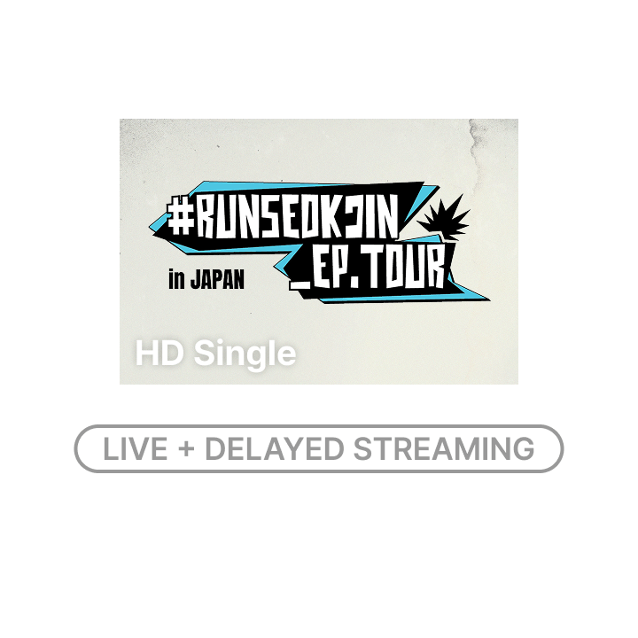 BTS | #RUNSEOKJIN_EP.TOUR in JAPAN HD Single-view