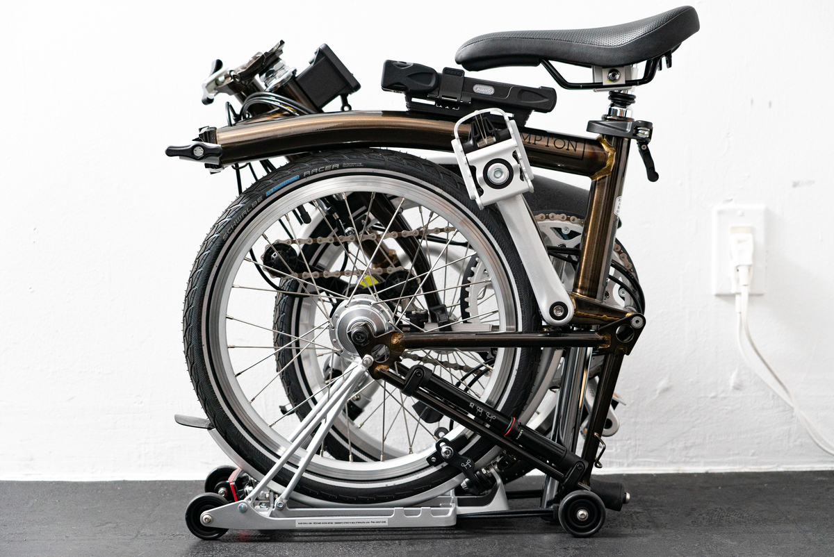 2022年モデルのBROMPTON 『ブラックラッカー』を買って、2014年モデル