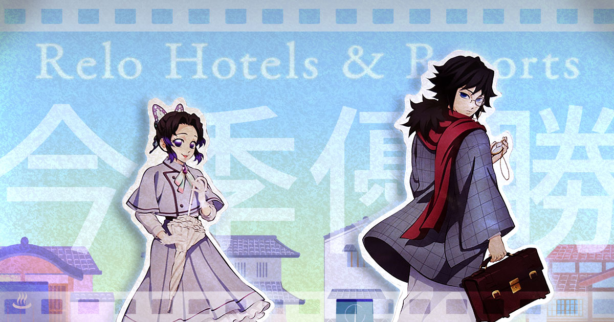 鬼滅の刃×リロホテルズ＆リゾーツコラボグッズ紹介：アクリルスタンド