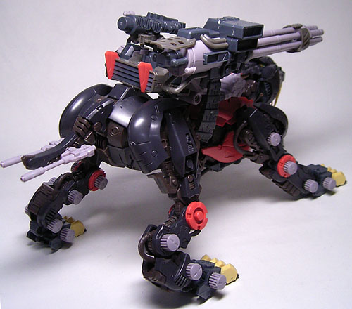 ZOIDS HMM 1/72 セイバータイガーシュバルツ仕様 レビュー - アオイ模型店
