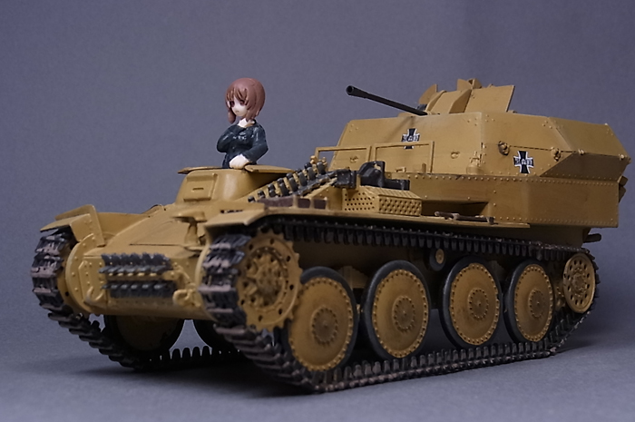 イタレリ 1/35 38(t) 対空自走砲 sd.kfz.140 ゲパルト レビュー