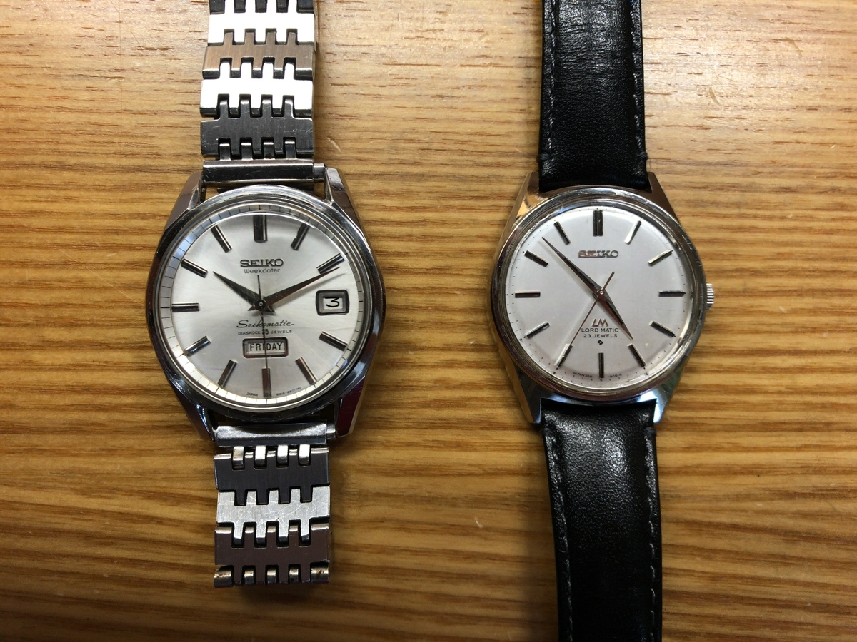 セイコー マチックウィークデーター レビュー ‐「フルスペル曜日表示