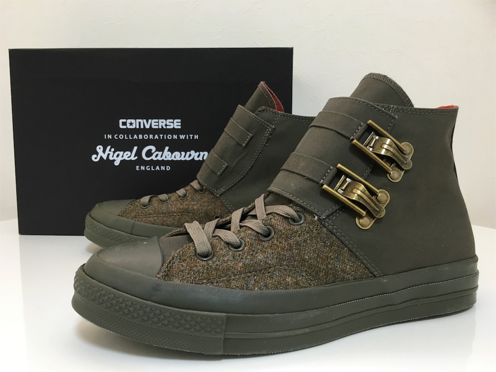 コンバースfirst string×Nigel Cabourn - コンバース収集日記