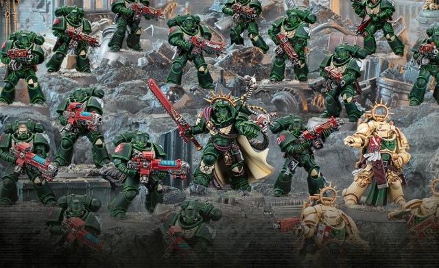 40k】ダークエンジェルニューコンバットパトロールの中身 - たるいの