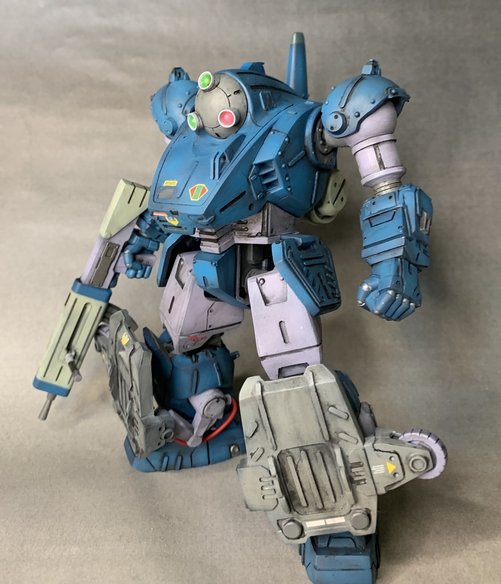 ウェーブ 装甲騎兵ボトムズ 1/35 ダイビングビートル（PS版）製作記 墨