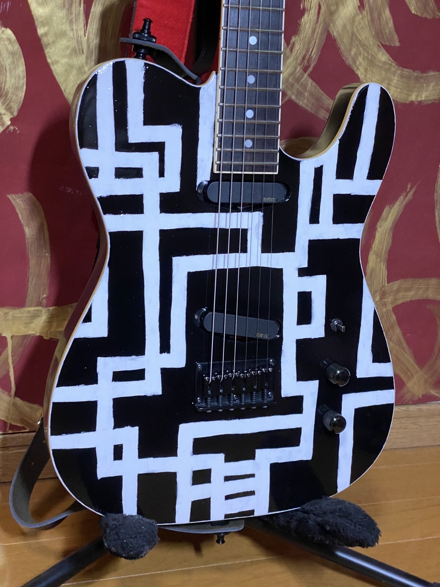 布袋寅泰さん本人使用ギターのG柄を再現！！「FERNANDES TE-95HT初期型