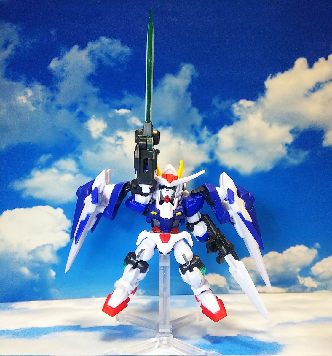 モビルスーツアンサンブル02再販レビュー ダブルオーガンダム+オー