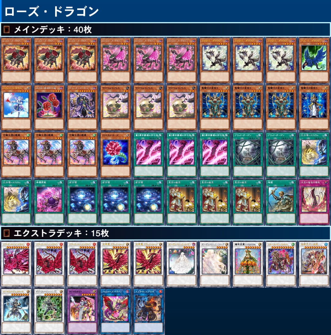 誇り高き薔薇は、返り咲き、世を壊す－ローズ・ドラゴン編