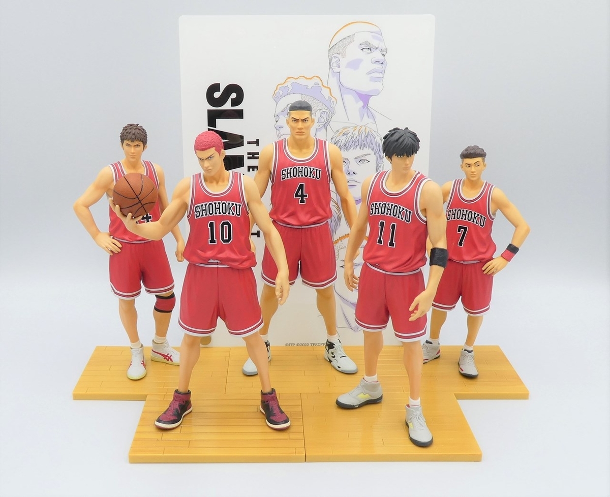 スラムダンクのフィギュア「One and Only SLAM DUNK SHOHOKU STARTING