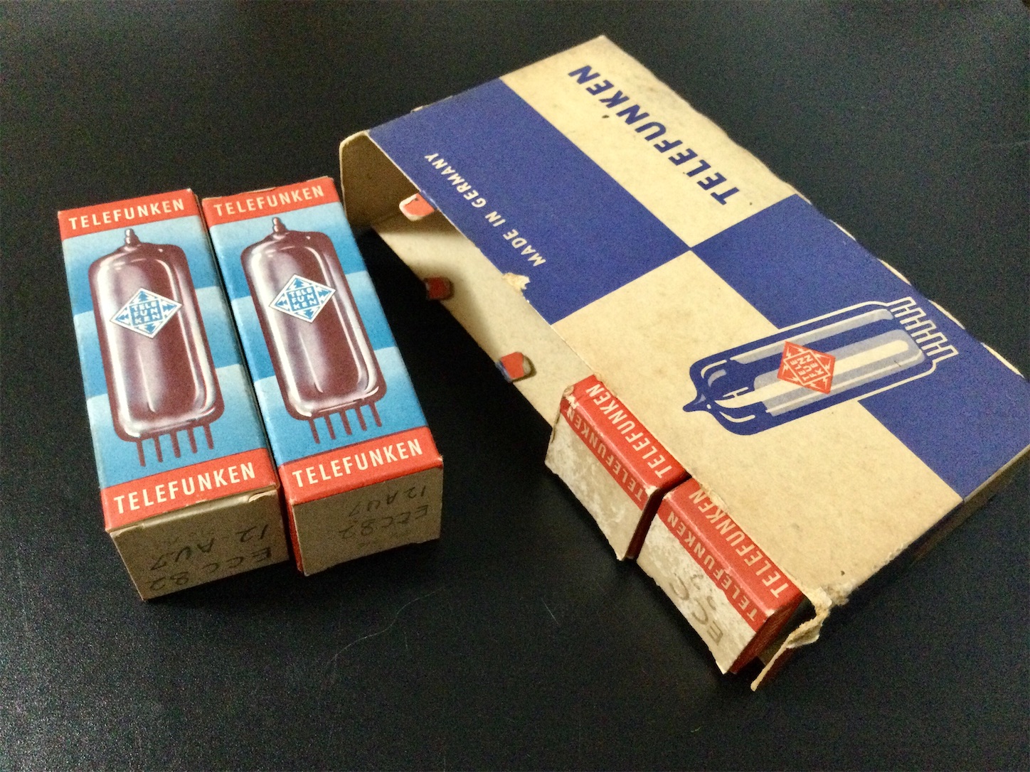 TELEFUNKEN テレフンケン ECC82 12AU7 NOS / MADE IN GERMANY - 松のを
