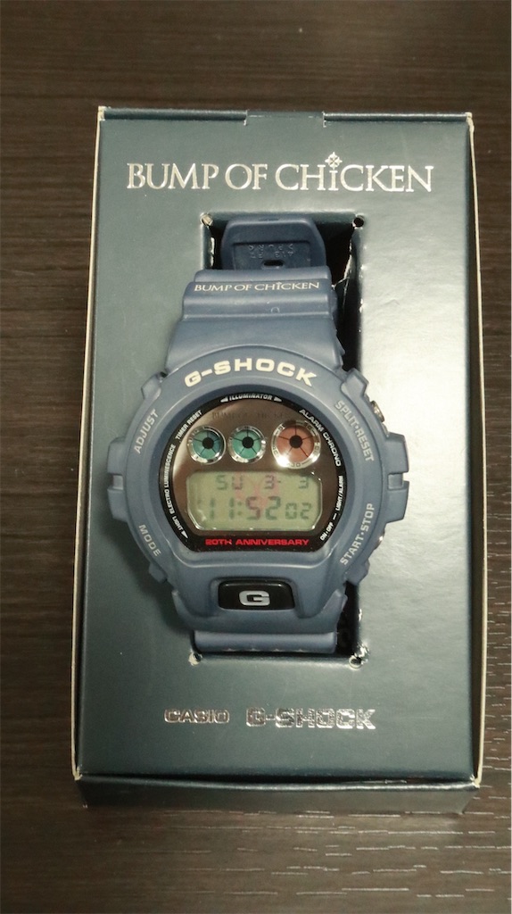 Gショック×BUMP OF CHICKENコラボ（2016） DW-6900ベースのレビュー