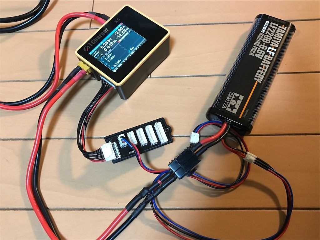 秘密兵器(iCharger X6)の導入！ - ミドうさぎのラジコン日記