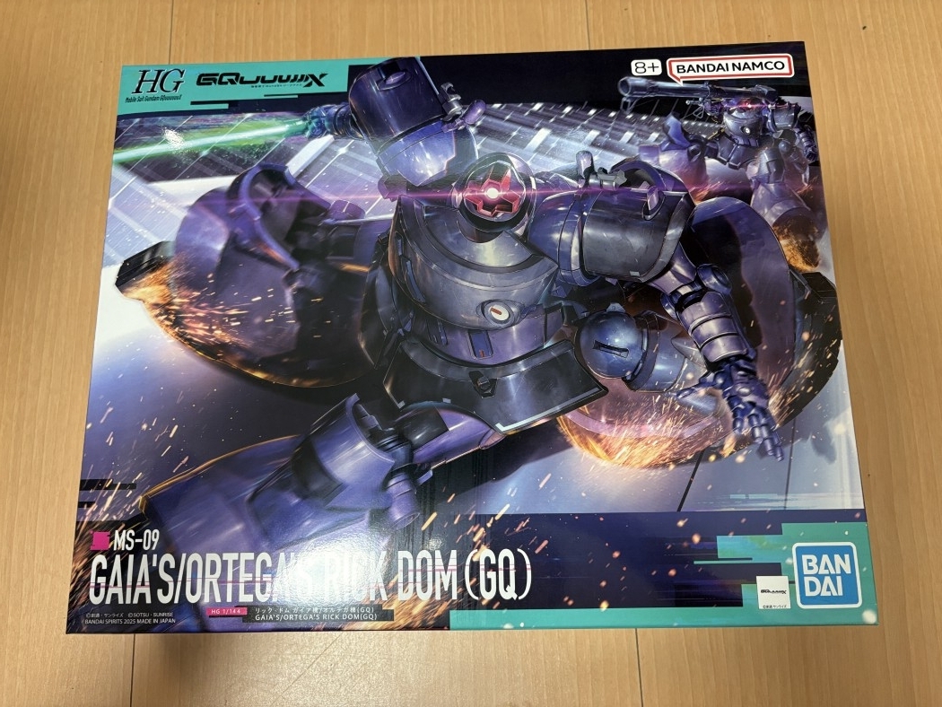 HG 1/144 リック・ドム ガイア機/オルテガ機(GQ)をつくったので