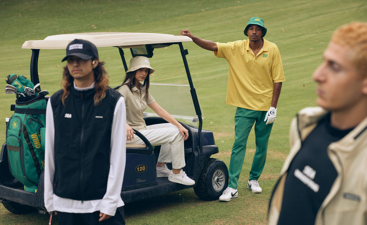 BRIEFING GOLFが「WIND AND SEA」と初コラボ - BRUDER