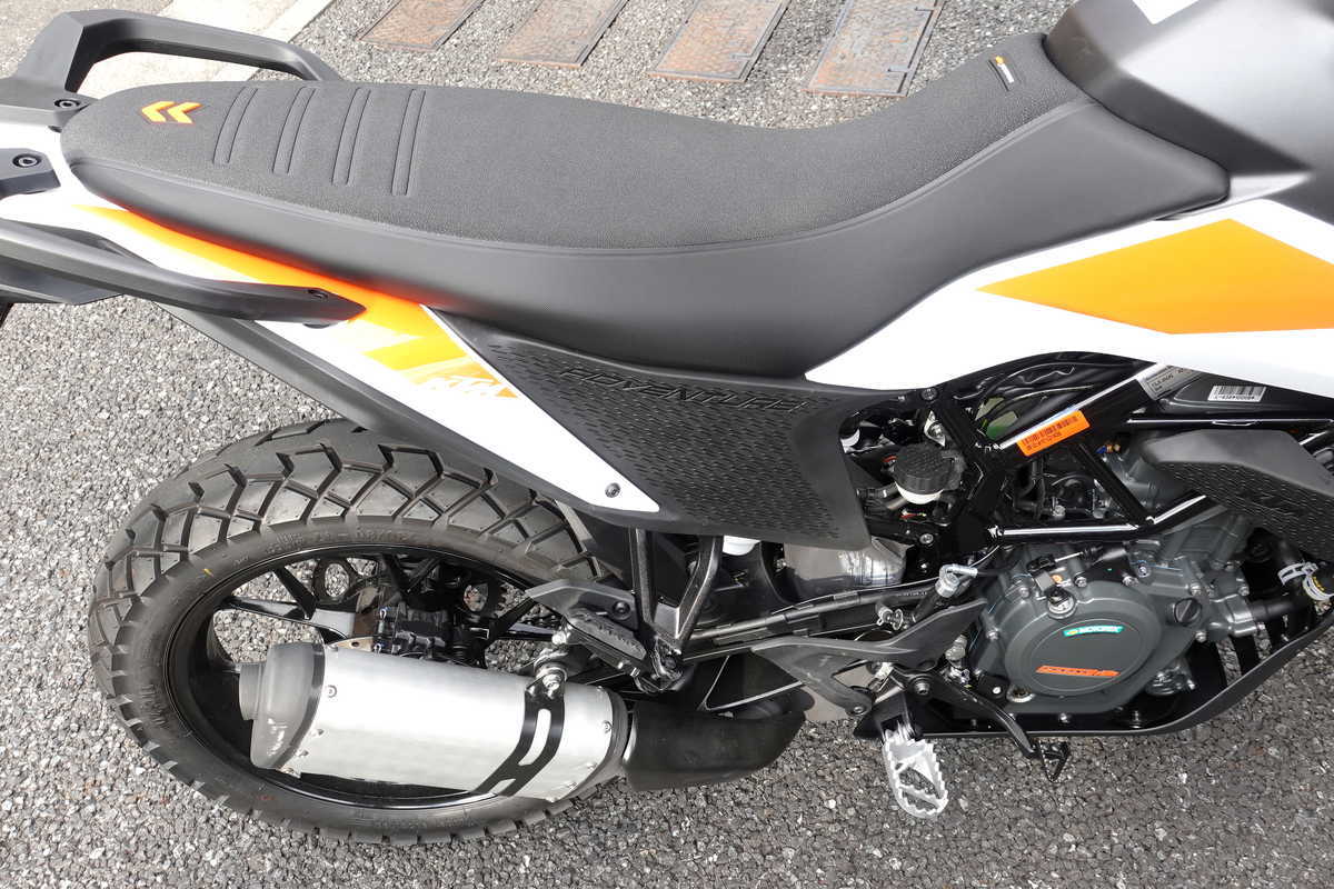 KTM パワーパーツ エルゴシートのインプレ 感想 〜 KTM 390 Adventure