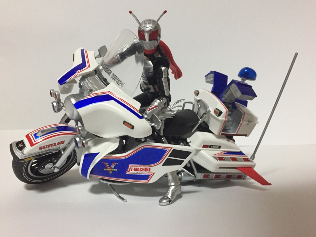 S.H.Figuarts 仮面ライダースーパー1＆Vマシーンセット』感想