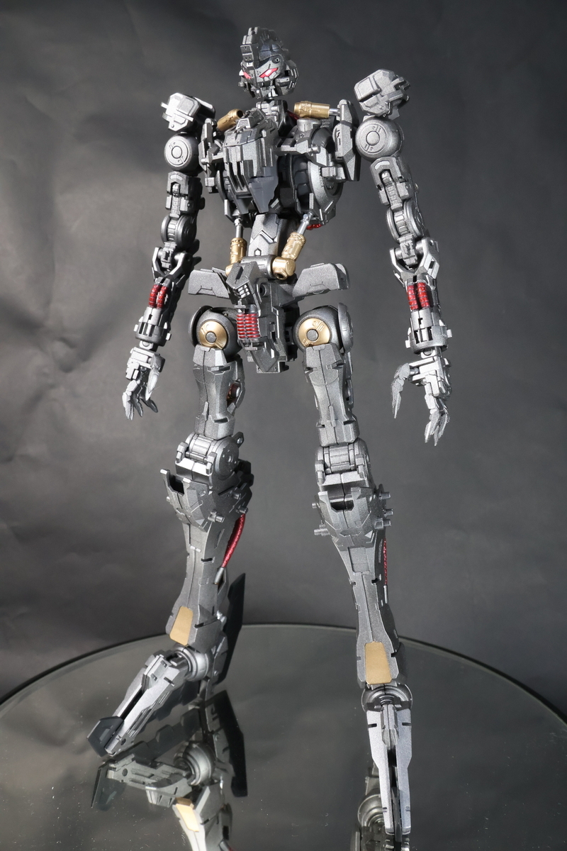 MG ガンダムヴィダールの製作-最終段階（全塗装完成） - トチオーの