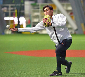 パワプロ2020・再現】吉住 晴斗[サイドスロー版]（ソフトバンク・育成