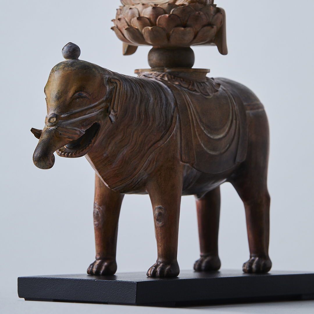 ☆新品同様☆イスム TanaCOCORO 掌 仏像 普賢菩薩騎象像☆14