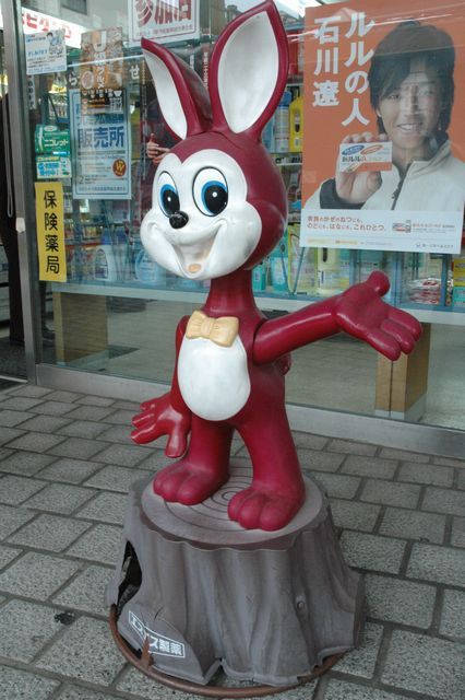 いわしや薬局のピョンちゃん 満身創痍でも現役 - 上越タウンジャーナル