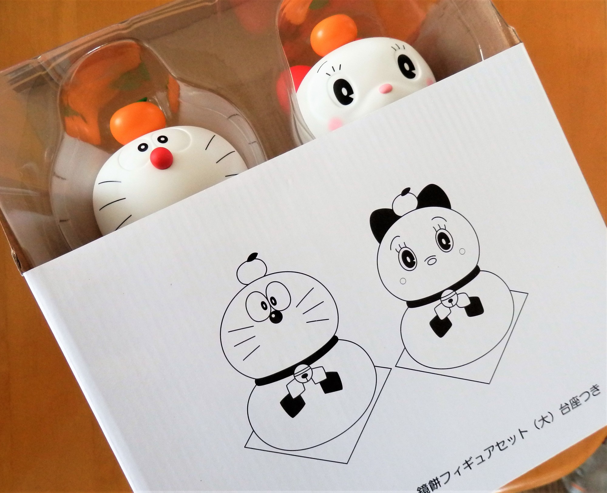 ドラえもん＆ドラミちゃん鏡餅フィギュア♪ - 藤子不二雄ファンはここ