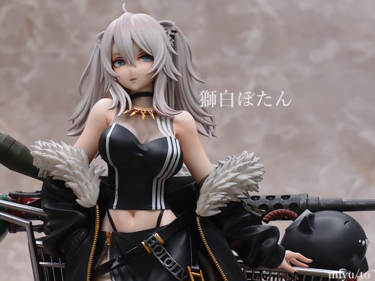 獅白ぼたんのガレージキット完成品の魅力 - MIYUTOのぷらも道