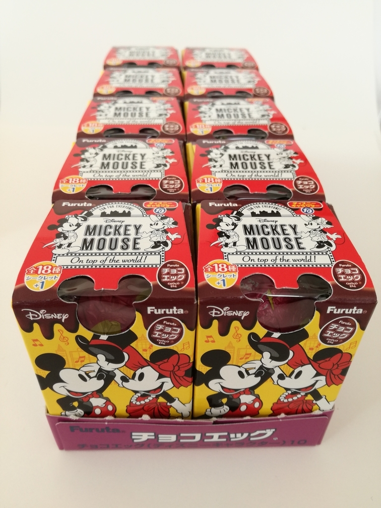 チョコエッグ「ディズニーキャラクター10」レビュー。おめでとう90
