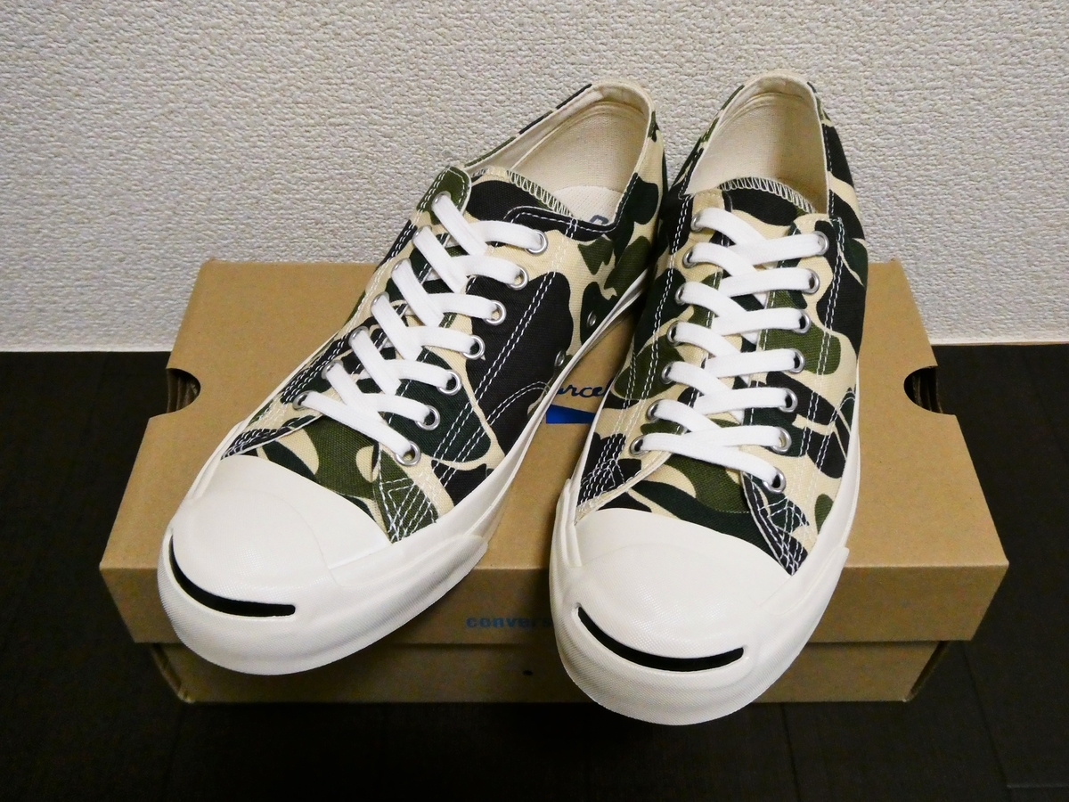 CONVERSE JACK PURCELL US 83CAMO - 赤い羽BLOG