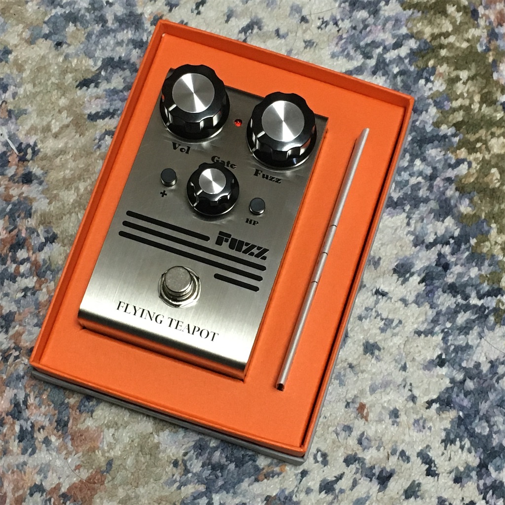 Flying Teapot / FUZZ レビュー - △▽エフェクターレビューとメモ△▽