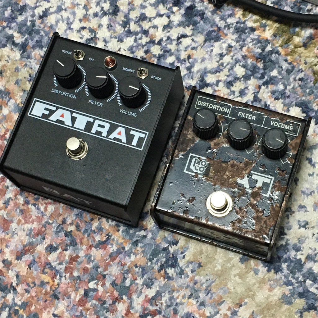 Proco(RAT FX) / FAT RAT vs '86 blackface RAT 比較とレビュー