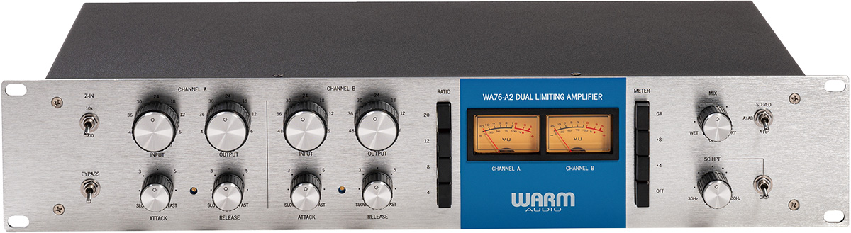 WARM AUDIO WA76シリーズレビュー - ビンテージ1176を基に開発された