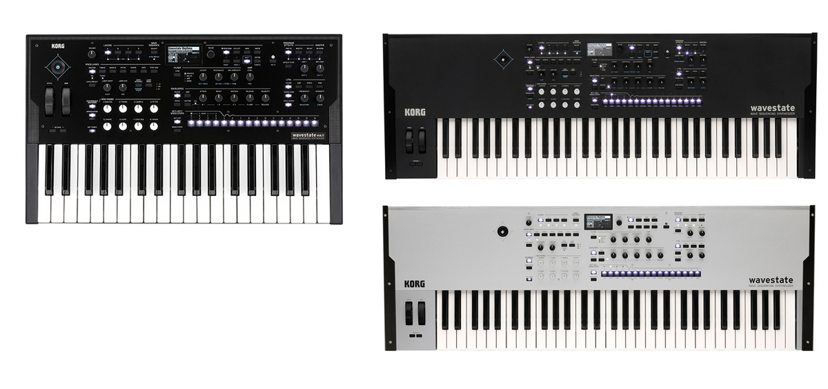 進化したウェーブテーブルシンセ＝KORG wavestateのボイス拡張版と61鍵