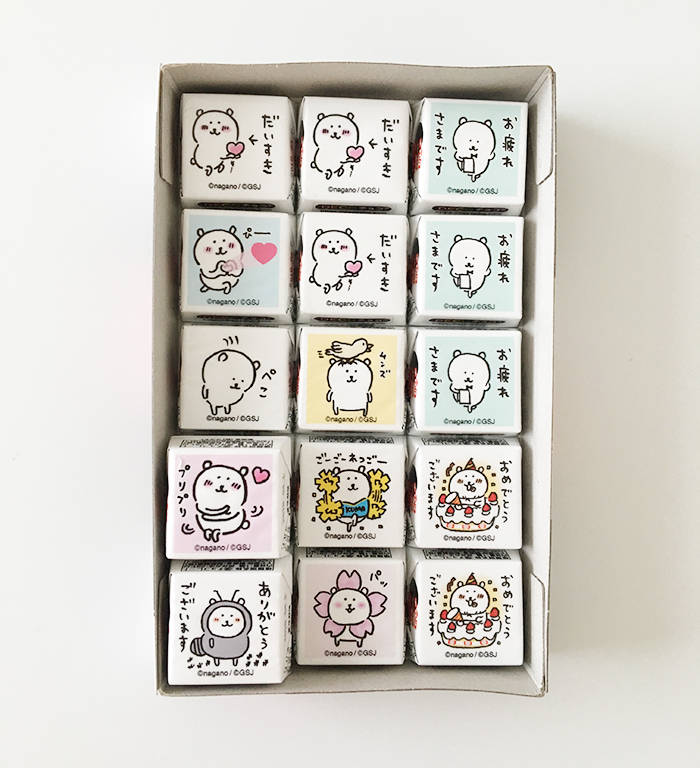 お菓子になってもゆるかわいい！自分ツッコミくまのDECOチョコ＆のど飴