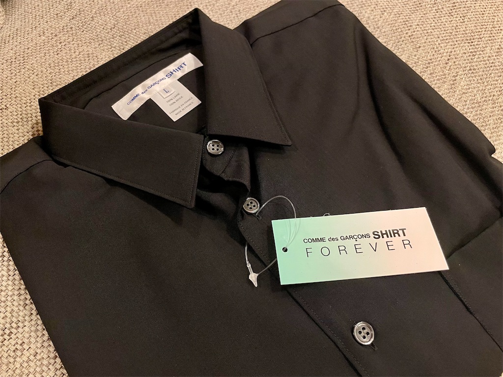COMME des GARÇONS SHIRT FOREVERのウールシャツ。 - 365日をJ棟で
